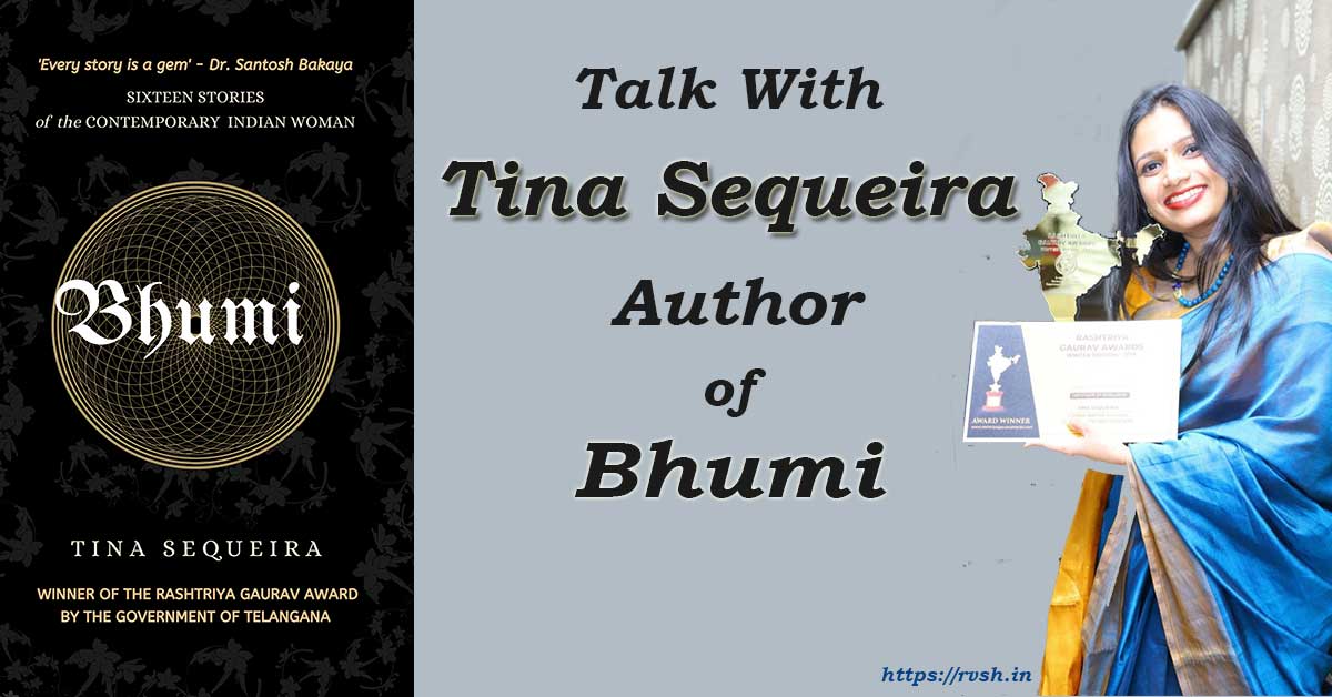 Banner of Talk with Tina Sequeira, Author of Bhumi