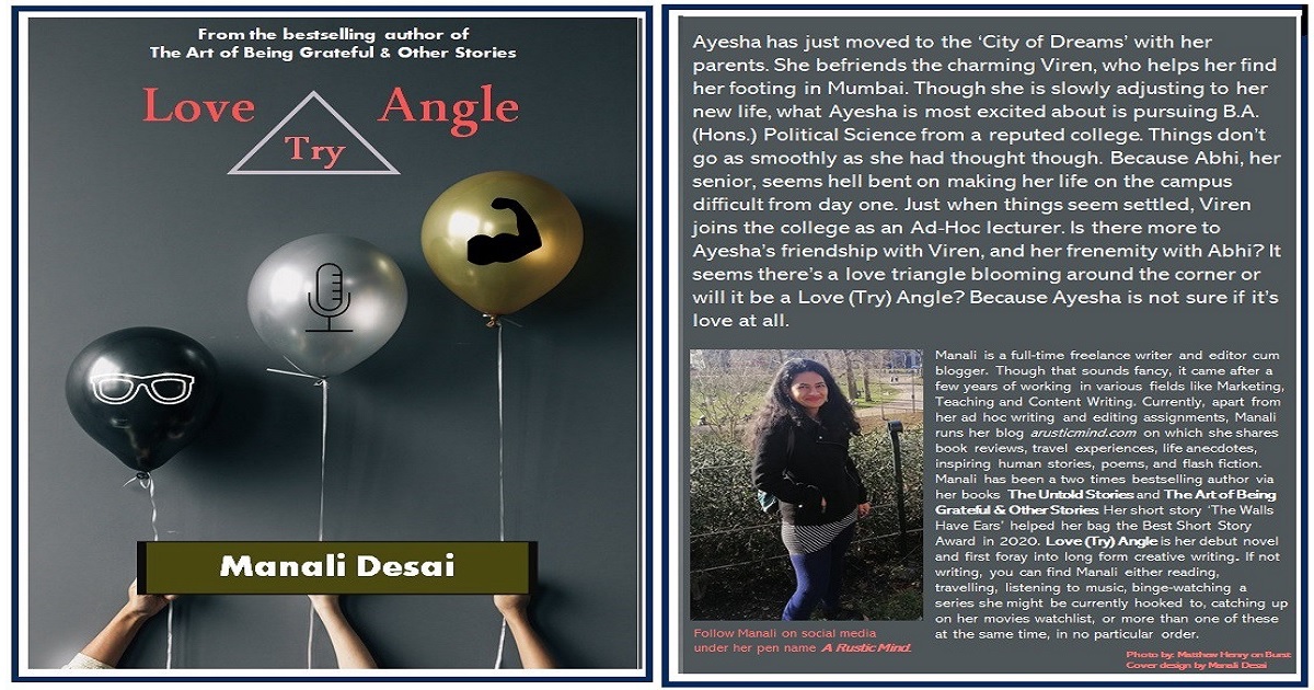 Cover of Love (Try) Angle by Manali Desai